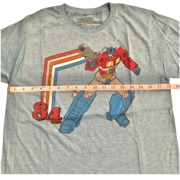 Super Soft! Transformers 80s Vintage Retro Looking Tee - Picture 5 of 6
